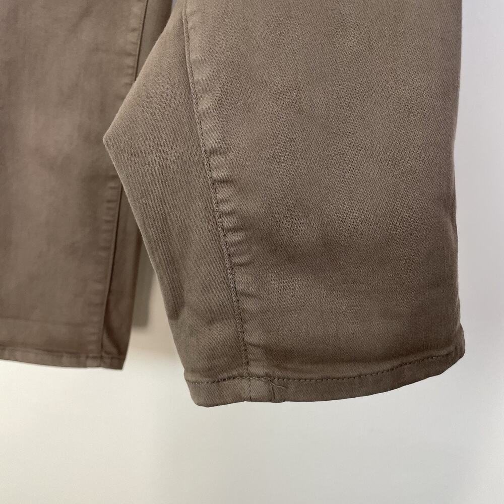 Torrid‎ Weekend Boyfriend Straight Mid Rise Pants Pull On Morel Brown 12 Tall 0T - Picture 10 of 13